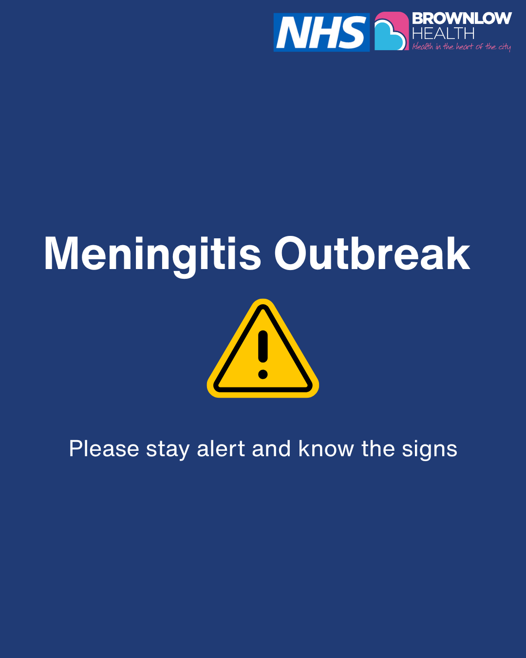Meningitis Important Update